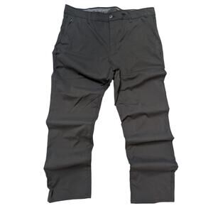 Original Weatherproof Vintage Men's Performance Tech Pants Dark Gray Size 38x30
